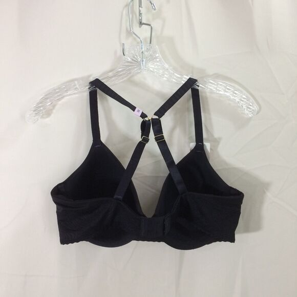 NEW Vanity Fair Bra Underwire Convertible Straps Padded Black Style 78165 36D - Picture 3 of 6